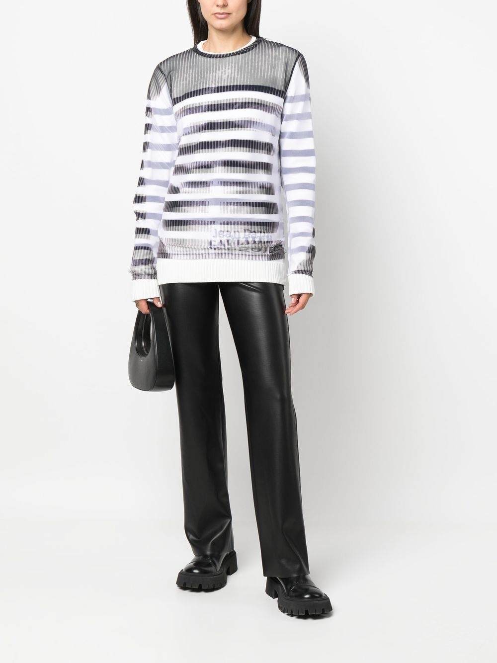 x Jean Paul Gaultier striped jumper - 3