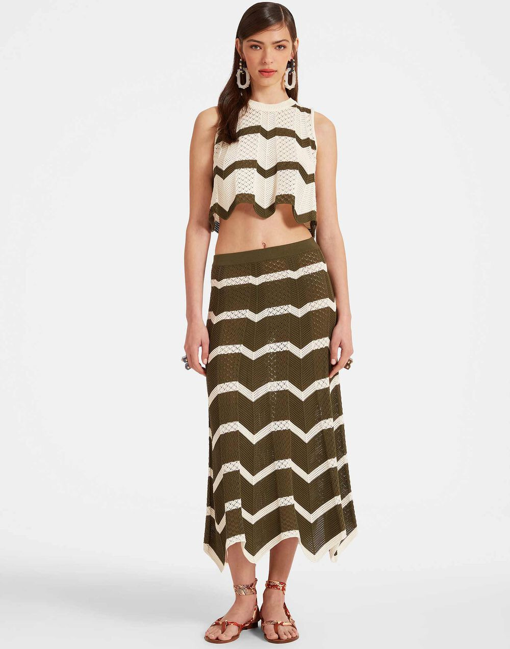 Chevron Skirt - 2