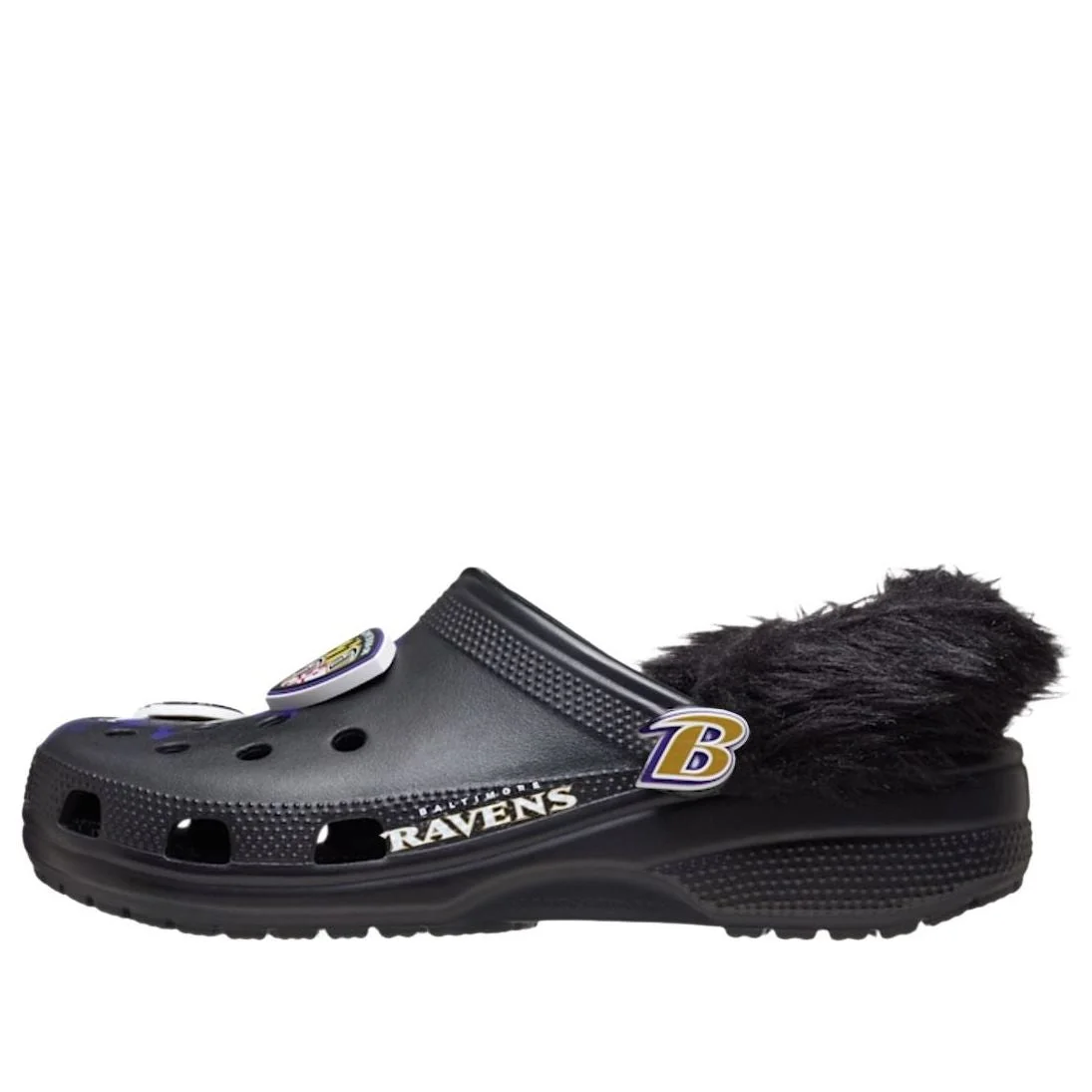 Crocs x NFL 26 Classic Clog Baltimore Ravens 'Black' 213166-90H - 1