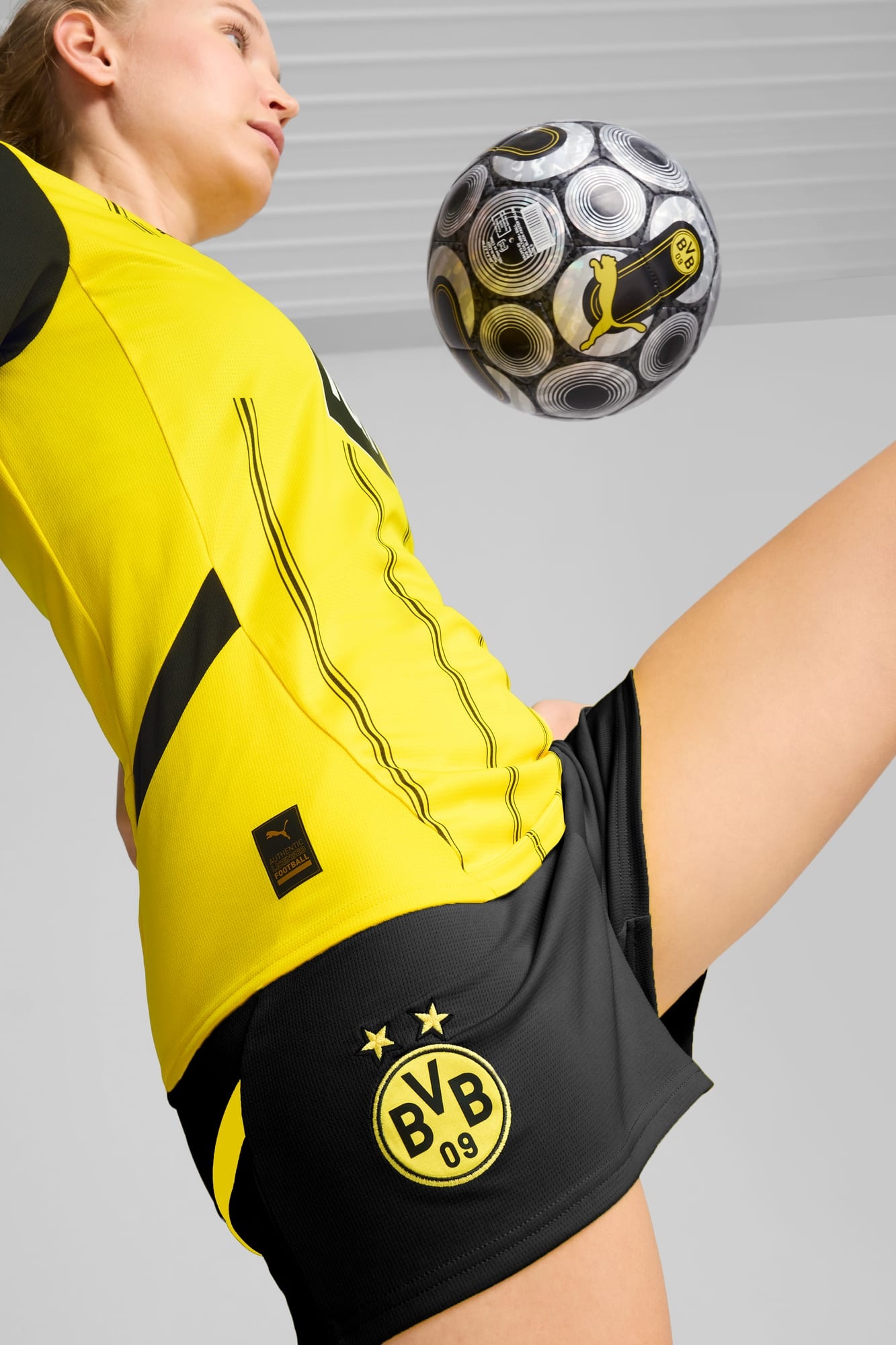 Borussia Dortmund 24/25 Women's Replica Home Soccer Jersey - 7