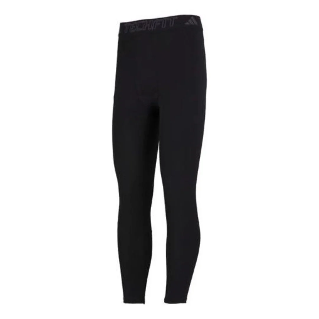 adidas Techfit Aeroready Training Long Tights Asia Sizing 'Black' HM6061 - 1