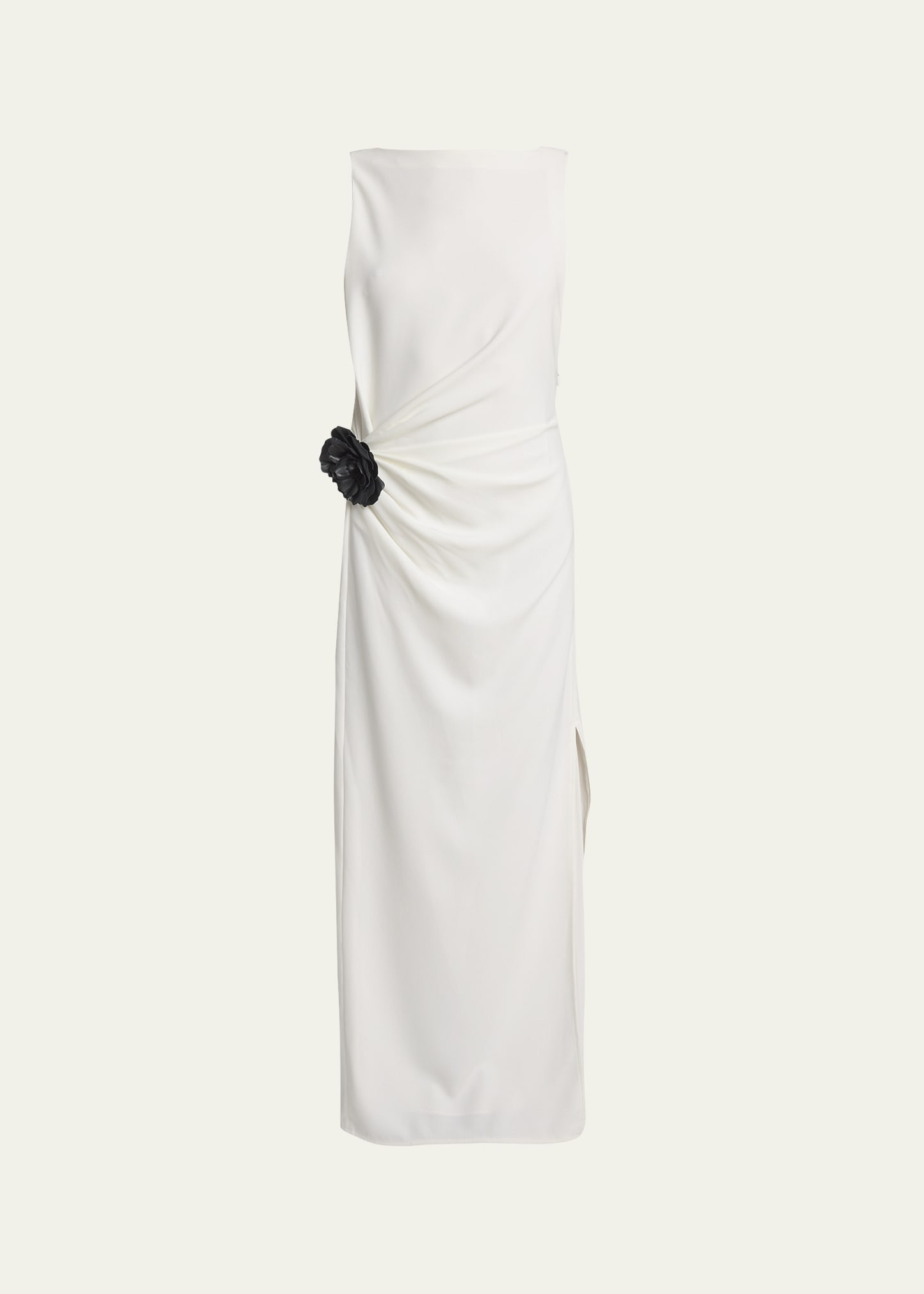 Indria Matte Double Crepe Dress - 1