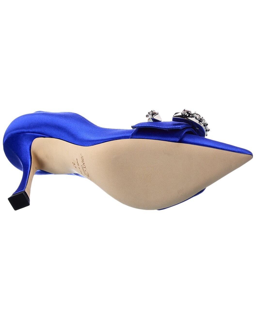 Jimmy Choo Melva 90 Satin Pump - 4