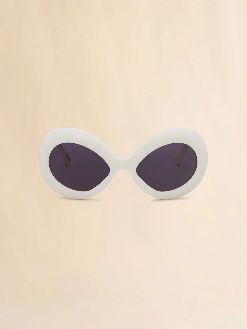 CREAM LAKE OF FIRE SUNGLASSES - 1