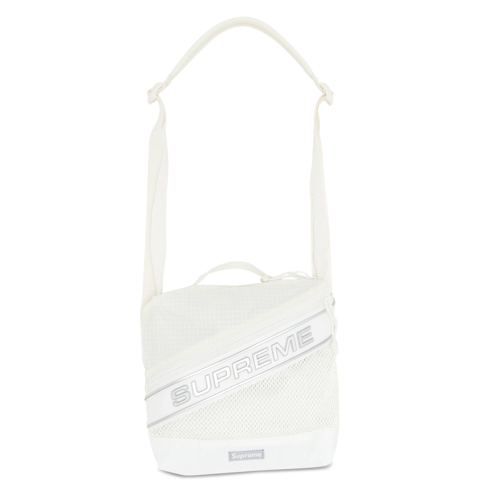 をお手頃な Supreme Woven Shoulder Bag White ホワイト 白 - バッグ