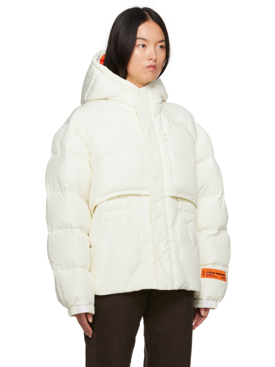 Off-White Hooded Down Jacket - 2