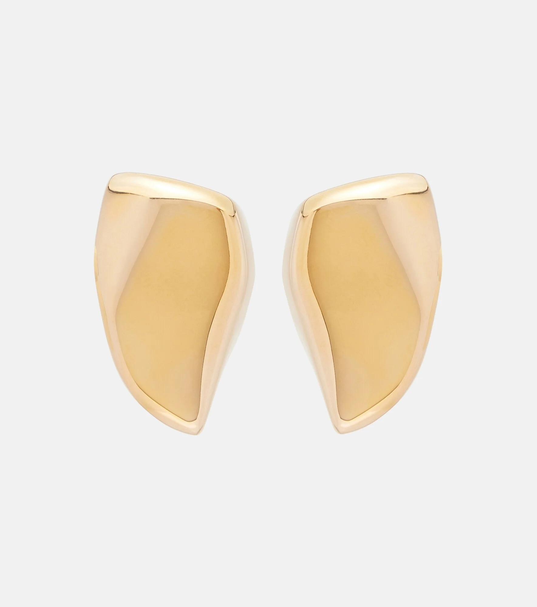 Prisma Small 18kt gold-plated earrings - 1