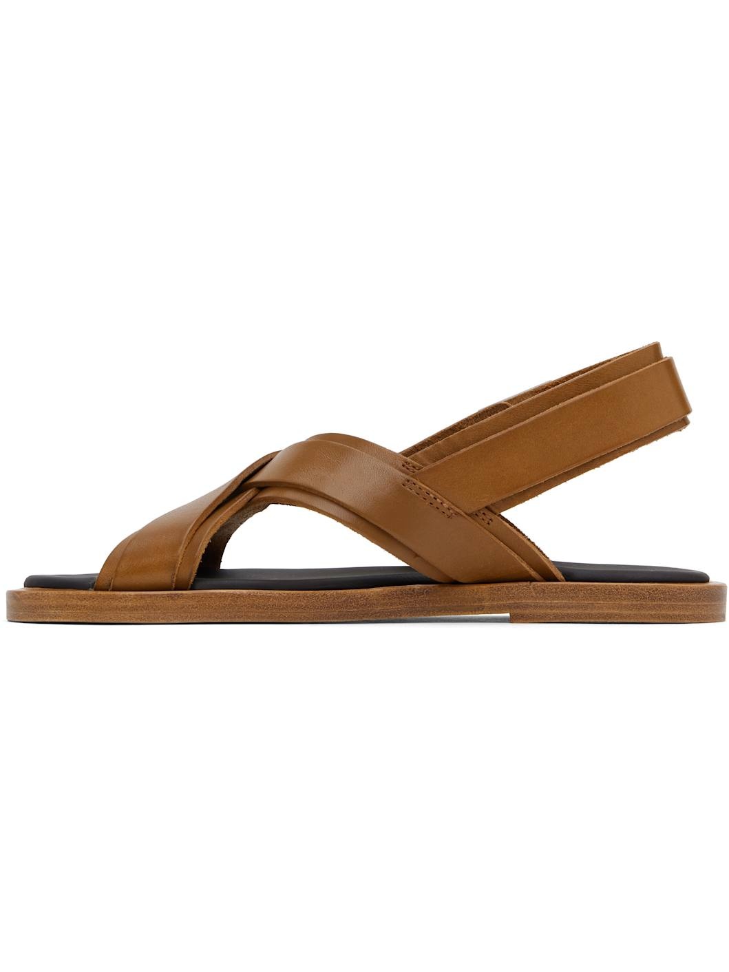 Brown Lou Sandals - 3