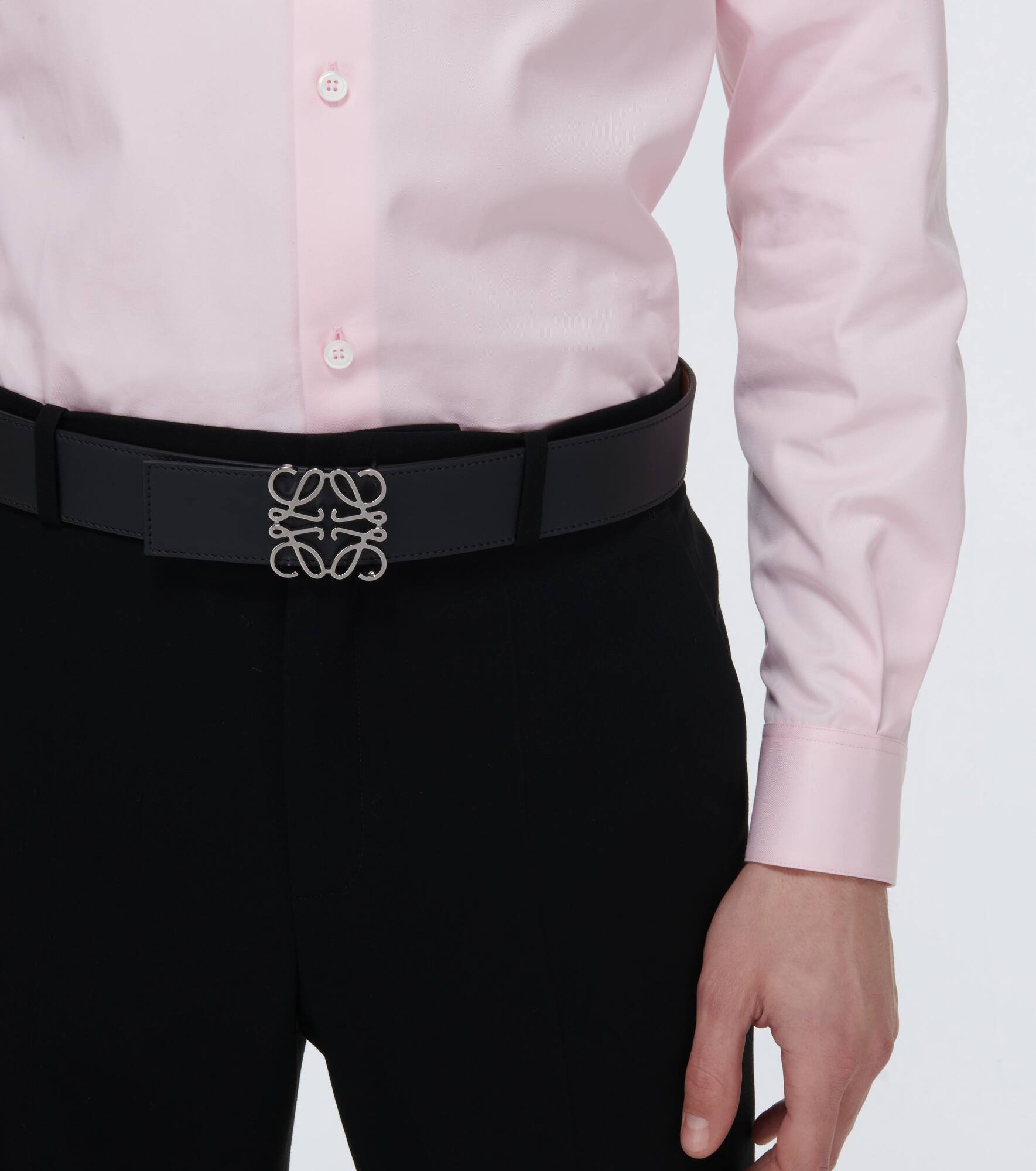 Anagram reversible leather belt - 3