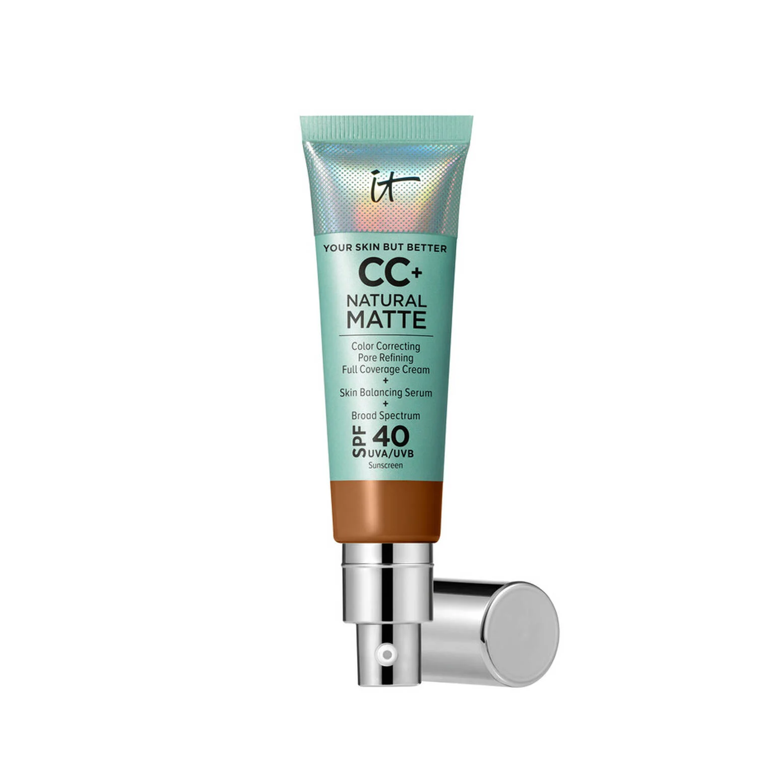CC+ Cream Natural Matte Foundation with SPF 40 - 1