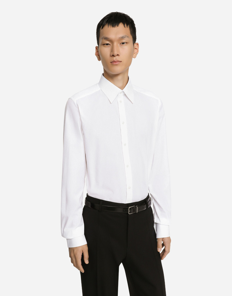 Striped cotton Martini-fit shirt 4