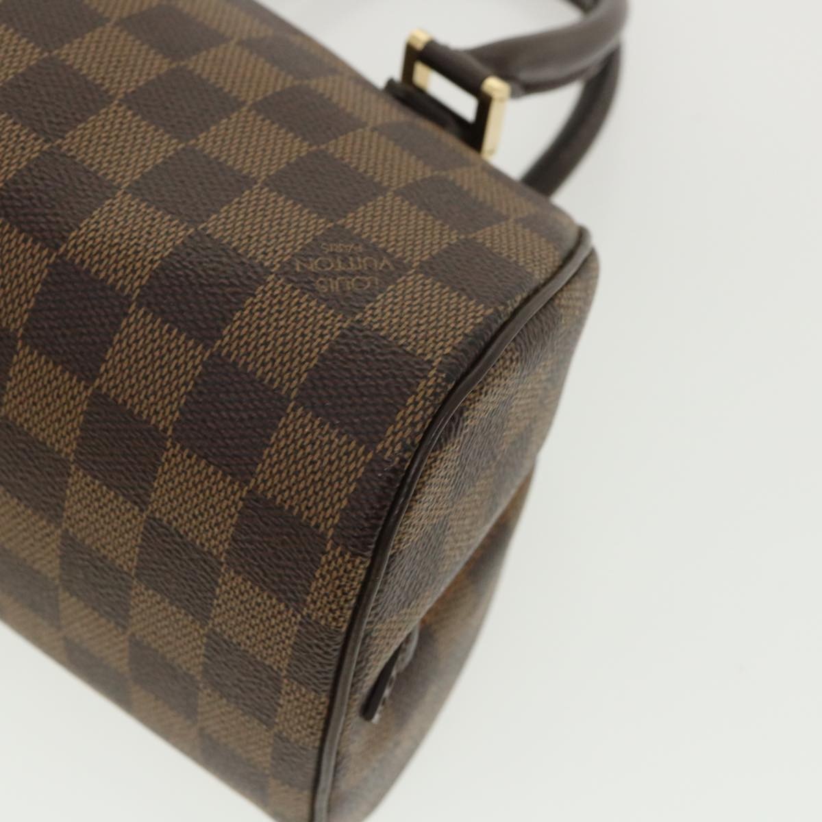 LOUIS VUITTON Damier Ebene Rivera Mini Hand Bag N41436 - 9