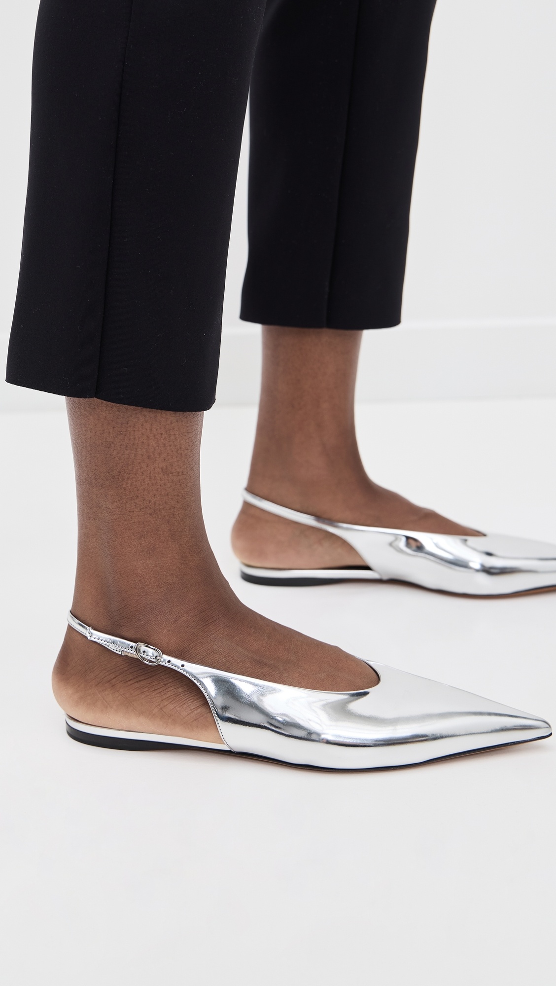 Slash Flat Slingbacks - 2