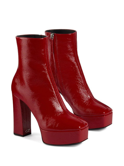 Giuseppe Zanotti paltform ankle boots outlook