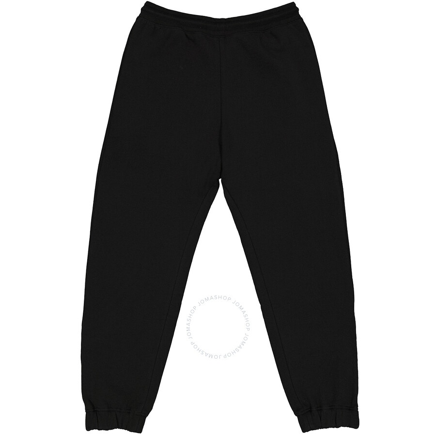 Reebok Ladies Black Logo-embroidered Track Pants - 2