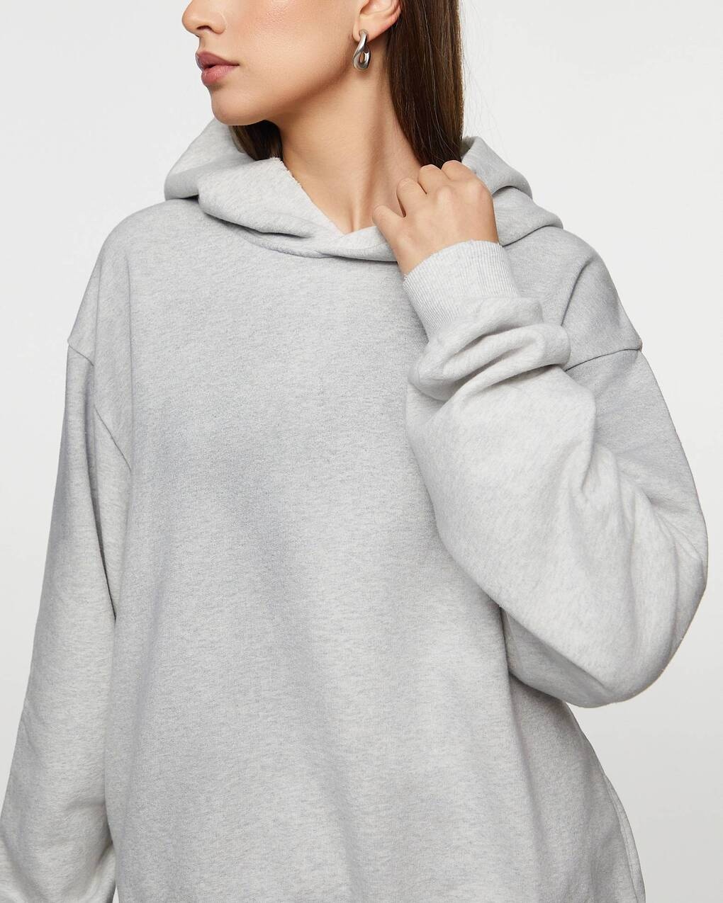 Acne Studios Logo Hoodie Light grey - 7