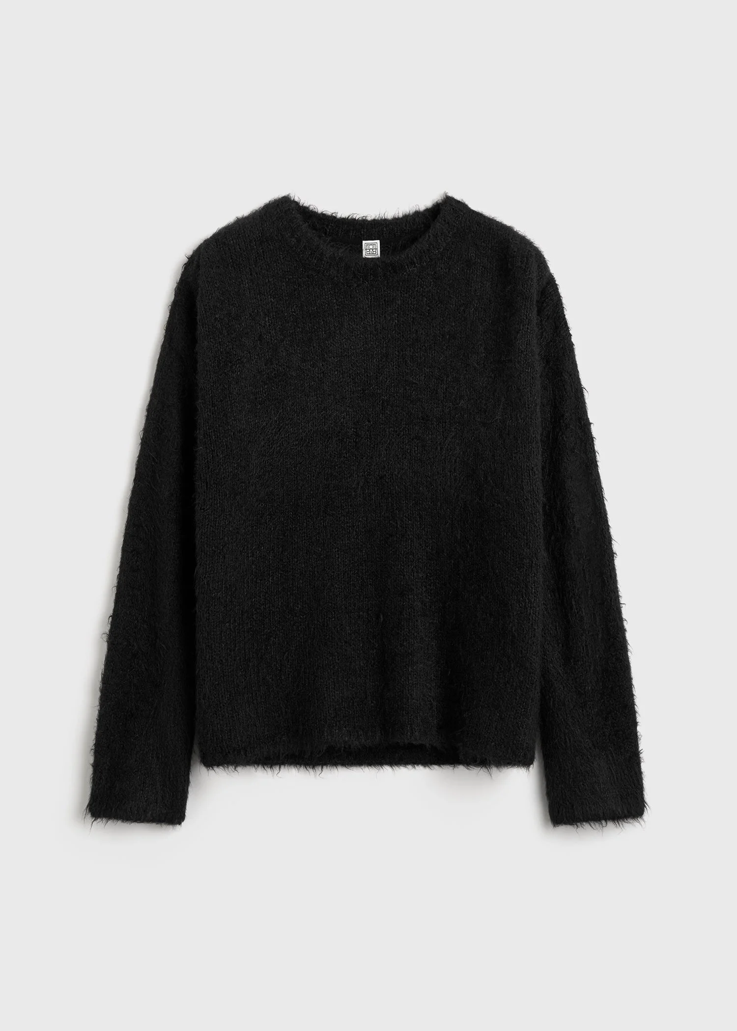 Boxy silk knit black - 1