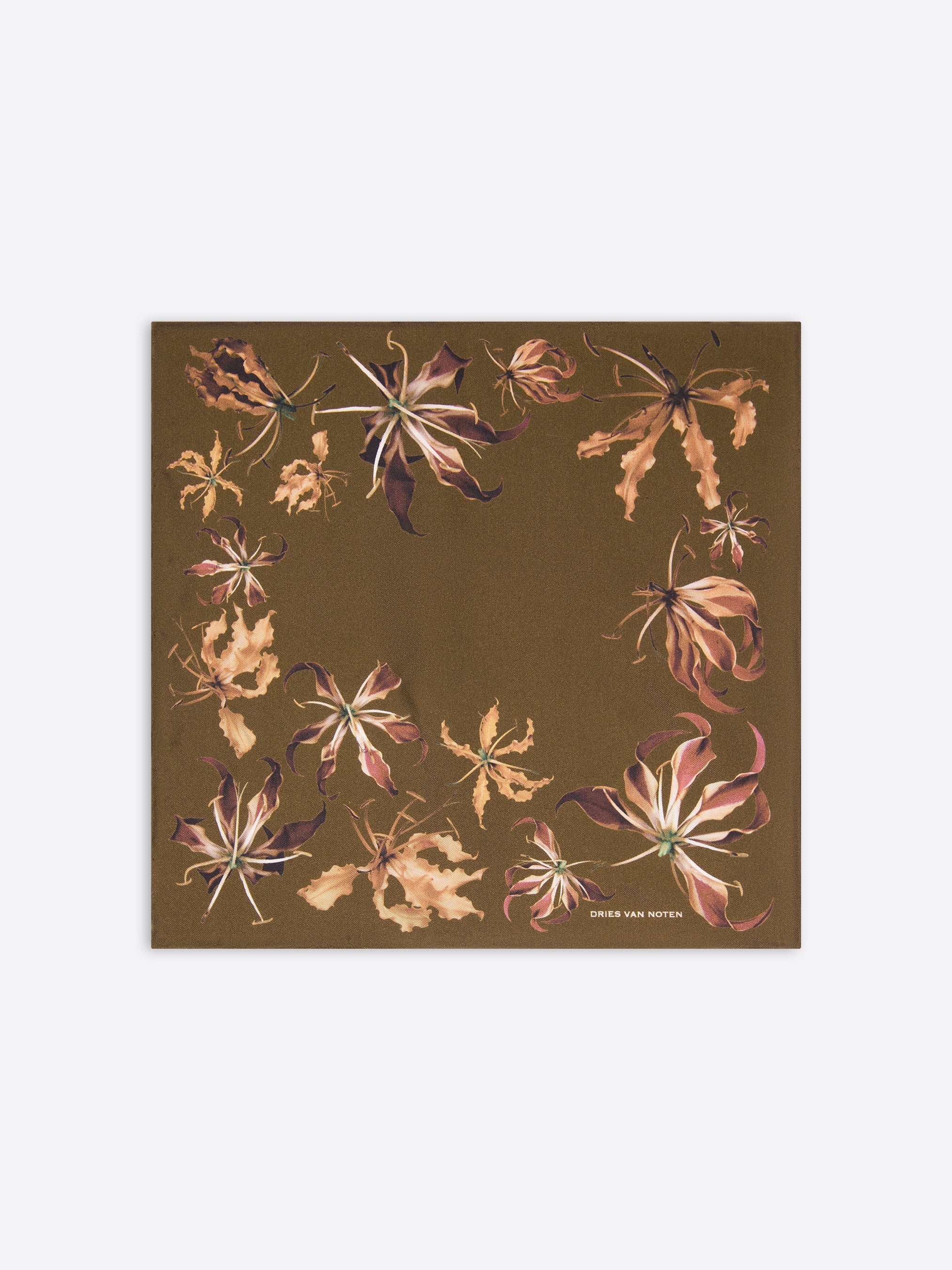 PRINTED SILK SCARF - 2