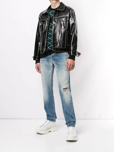 Marcelo Burlon County Of Milan ripped regular-fit denim jeans outlook