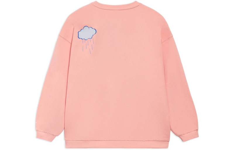 Li-Ning (WMNS) Li-Ning x Disney Donald Duck Graphic Sweatshirt 'Pink' AWDS596-3 outlook