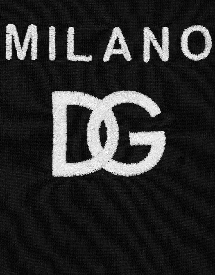 Jersey sweatshirt with Dolce&Gabbana print - 5