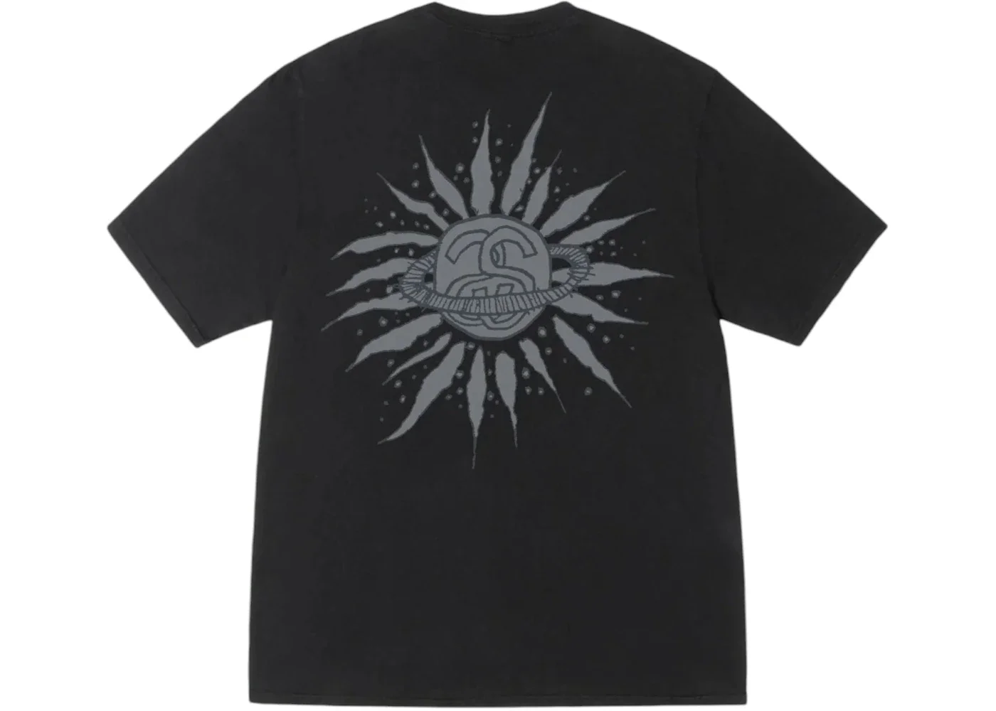 Stussy Look Beyond Pigment Dyed Tee Black - 1