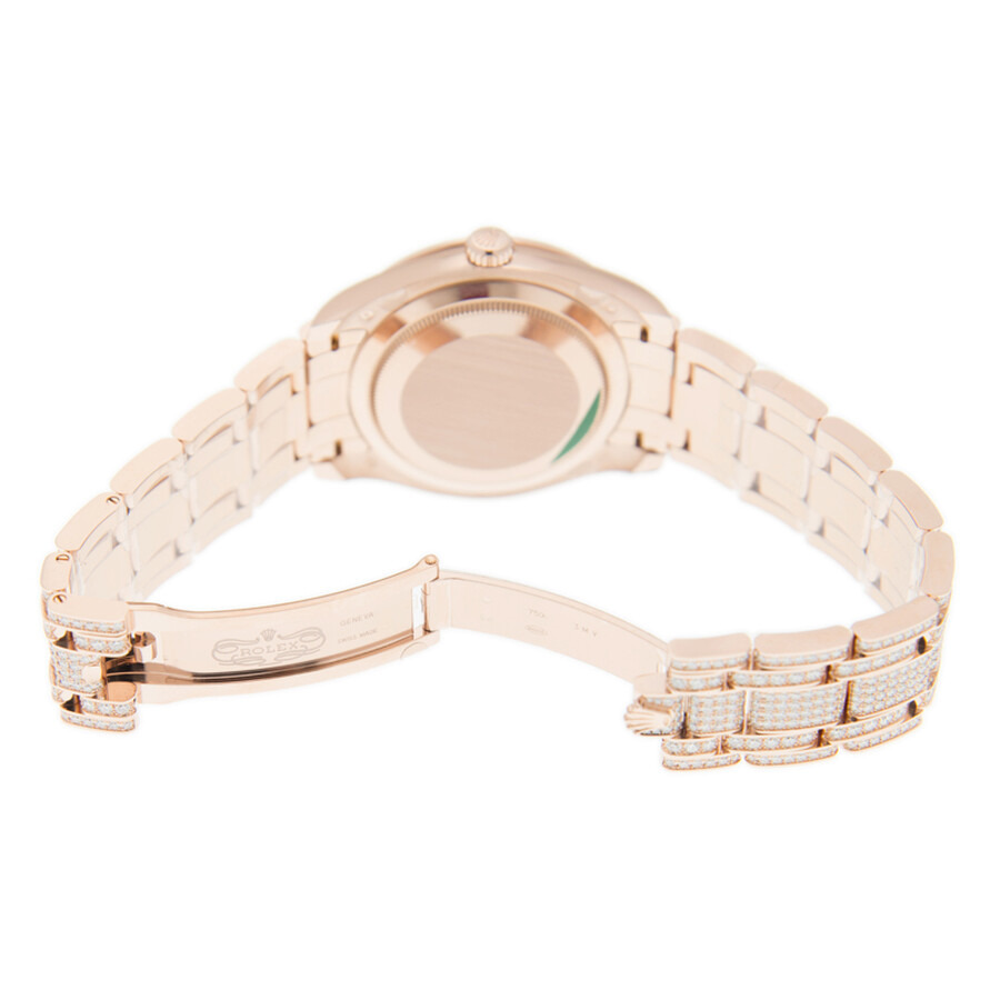 Rolex Pearlmaster 39 Men's 18kt Everose Gold Pearlmaster Diamond Pave Watch 86405PAVEPM - 5