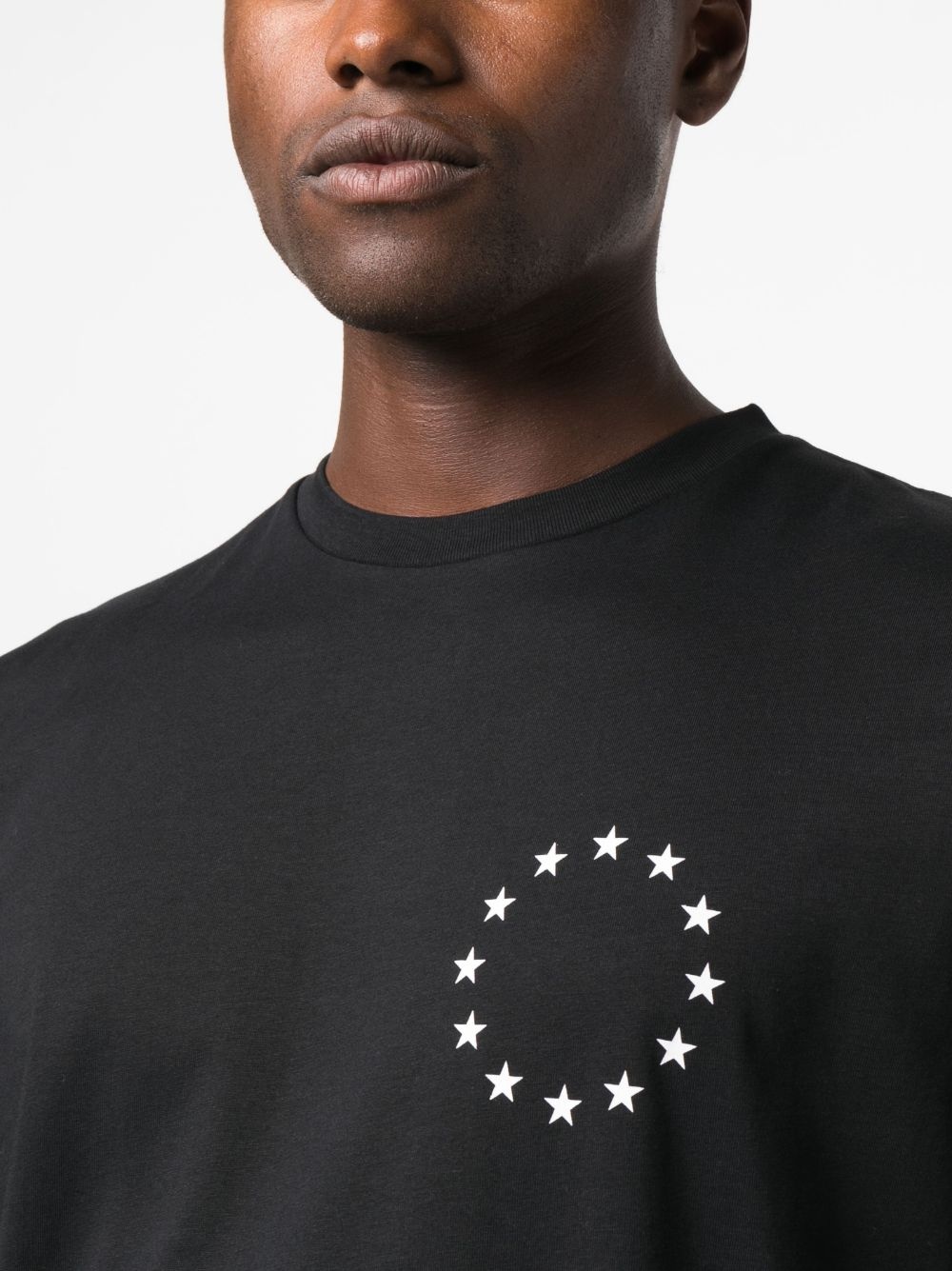 star-print cotton T-shirt - 5