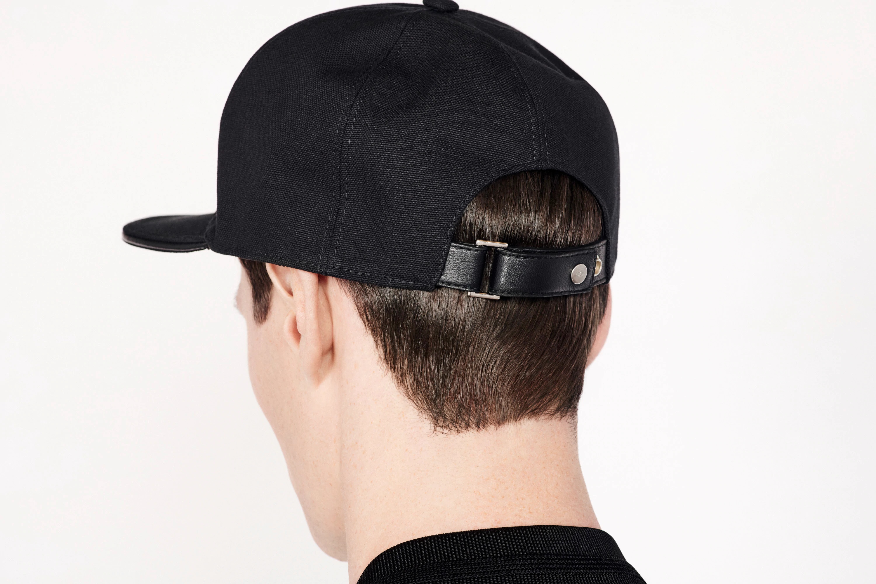 Baseball Cap with 'DIOR' Embroidery - 4