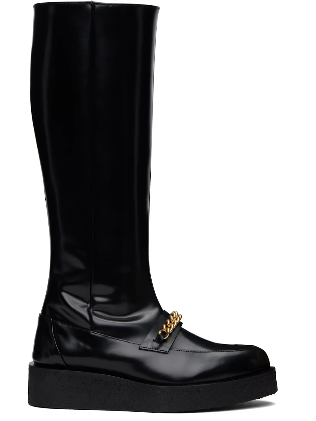 Black Chain Creeper Boots - 1