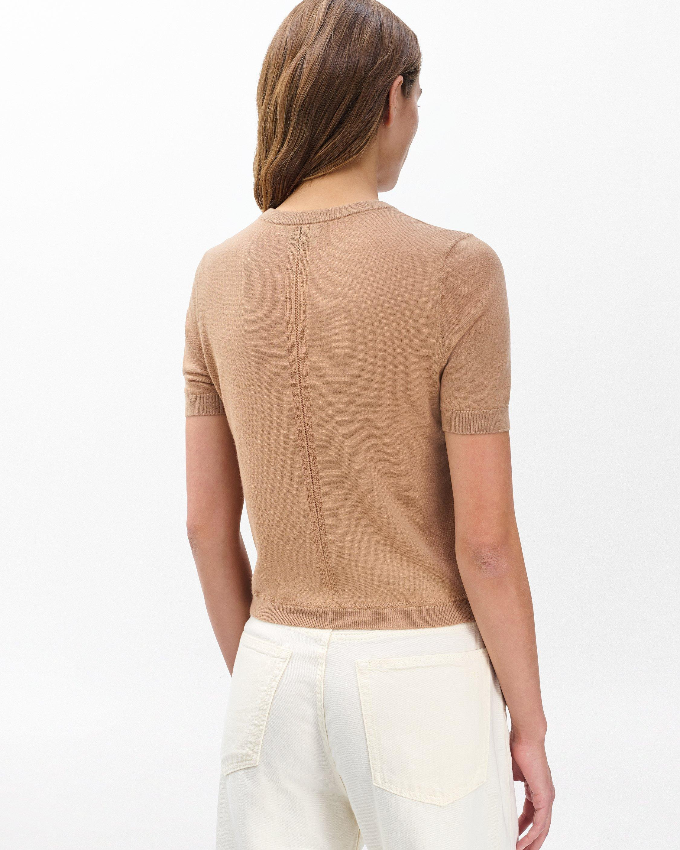 Adeline Lightweight Cashmere Tee - 6