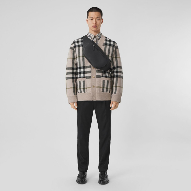 Large Grainy Leather Olympia Bum Bag 8