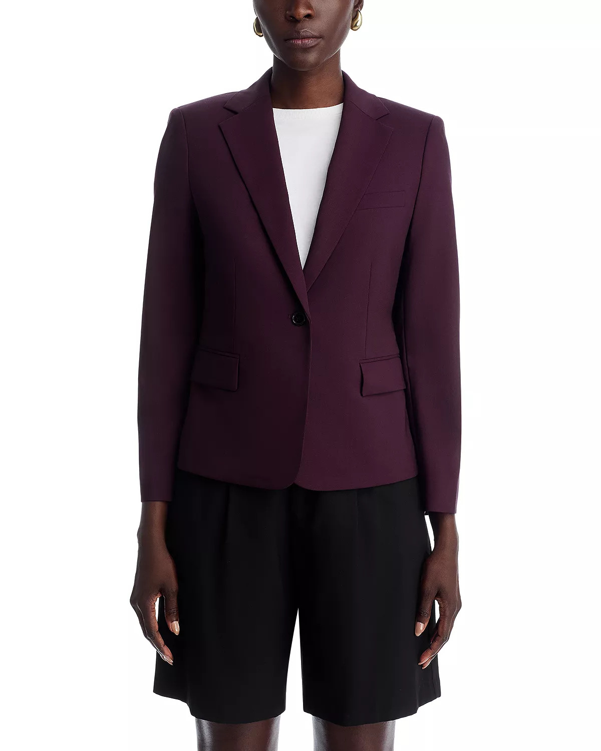 One Button Slim Jacket - 3