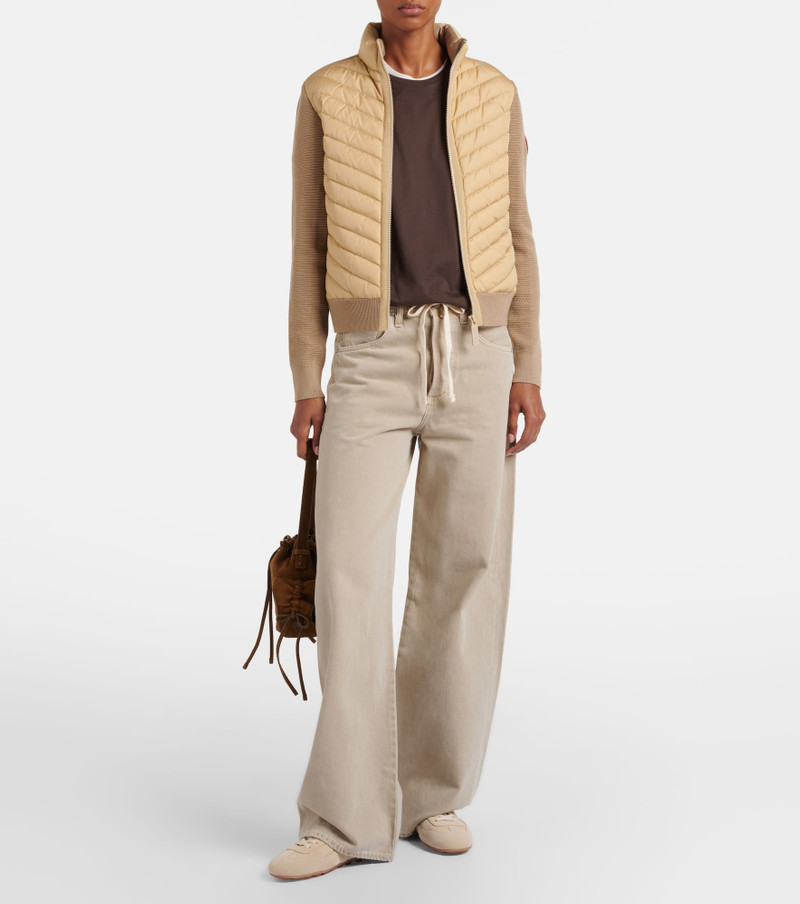 Canada Goose HyBridge down-paneled wool jacket outlook