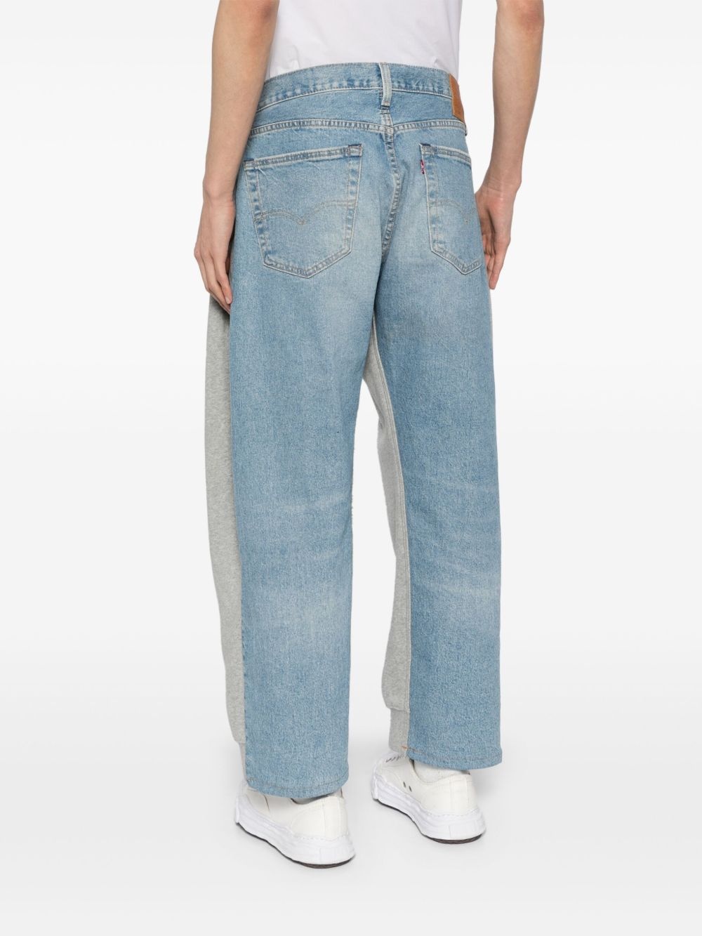 x Nike denim track pants - 4
