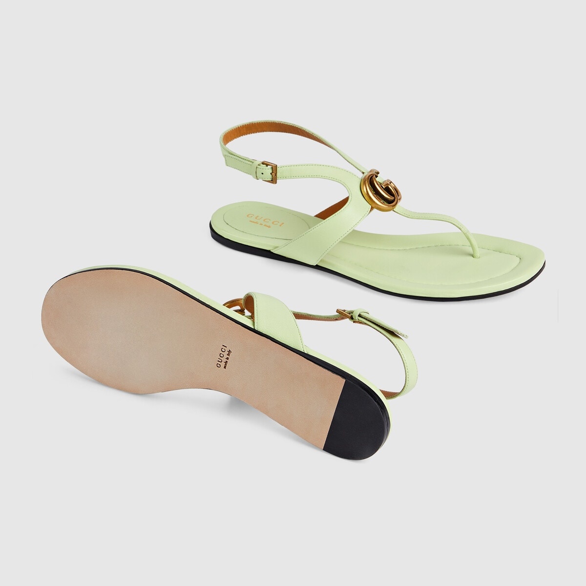 Women's Double G thong sandal - 5