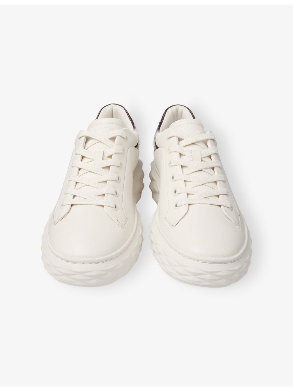 Diamond Maxi F II Leather Low-Top Trainers - 2