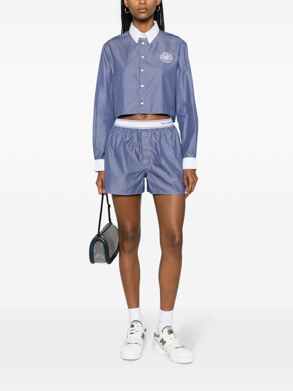 Serfi logo-print strap shorts - 2