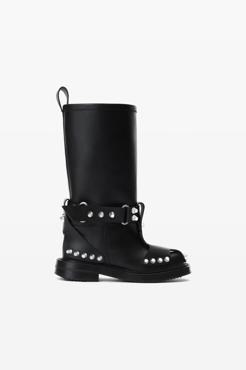 dixon buckle boot in leather - 1