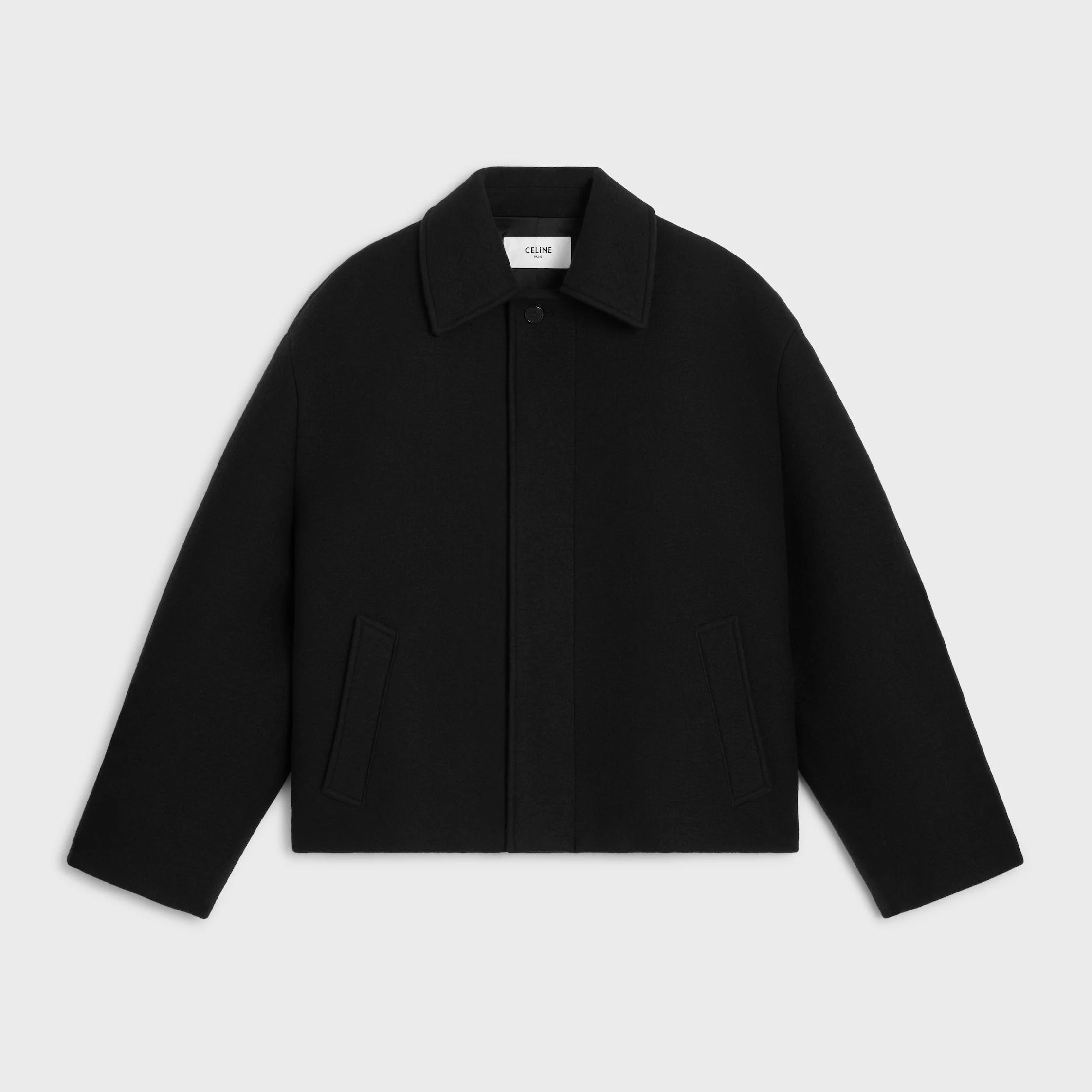 jacket IN DOUBLE-FACE WOOL FELT - 1