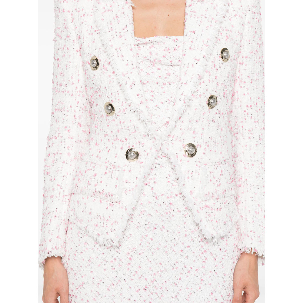 Balmain White Jackets - Tweed Jackets Women - 3