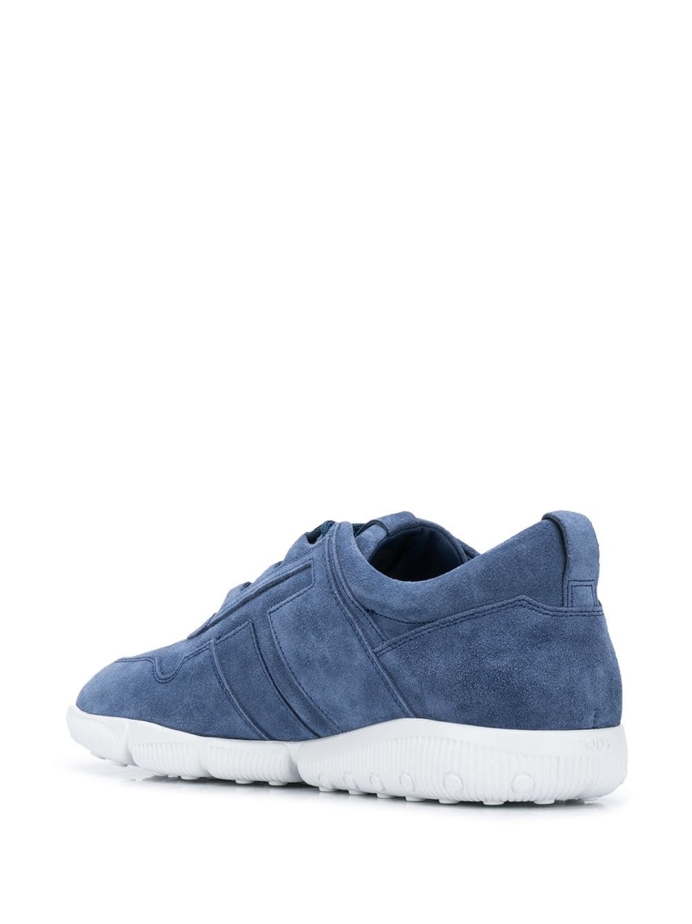 suede low-top sneakers - 3