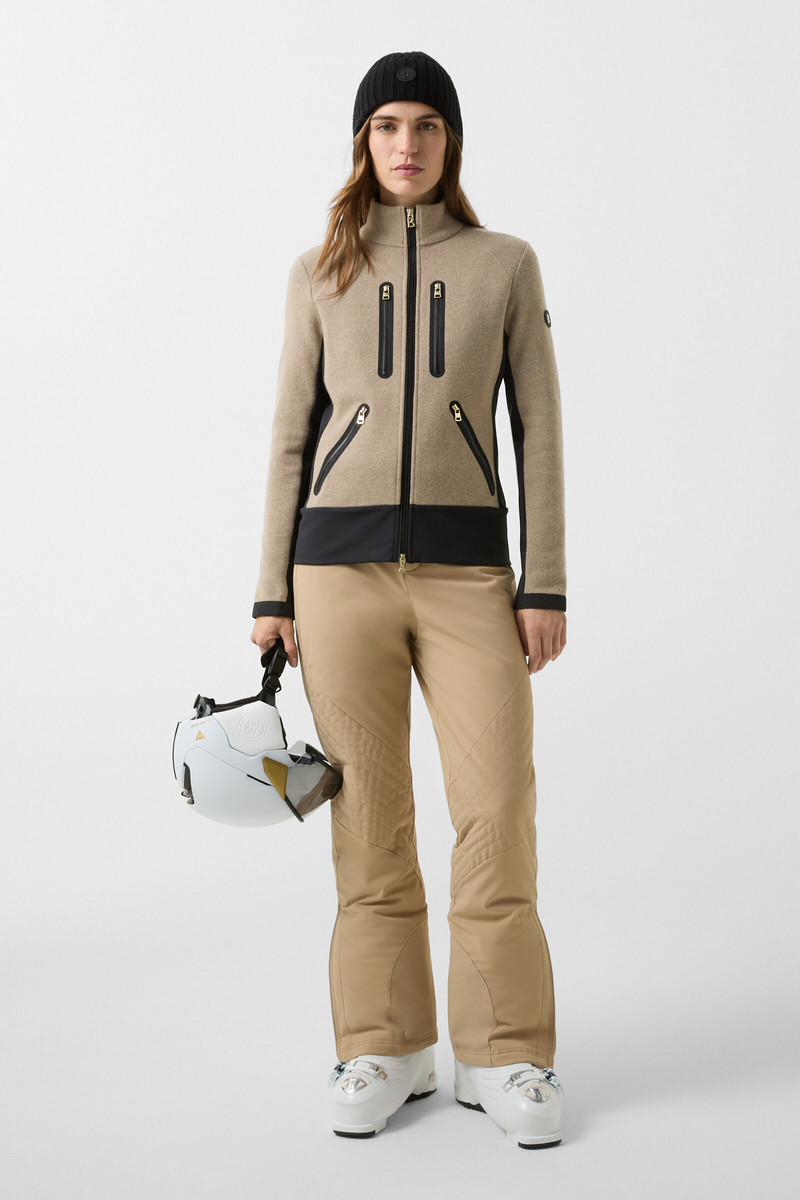 BOGNER Midlayer Charlot in Brown/black outlook