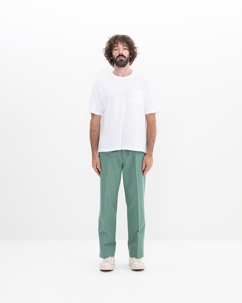 FIELD CHINO PANTS GREEN - 3
