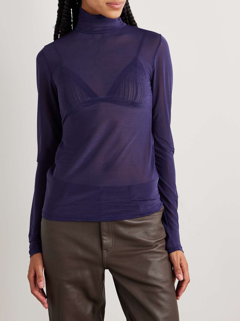 Isse stretch-jersey turtleneck top 3