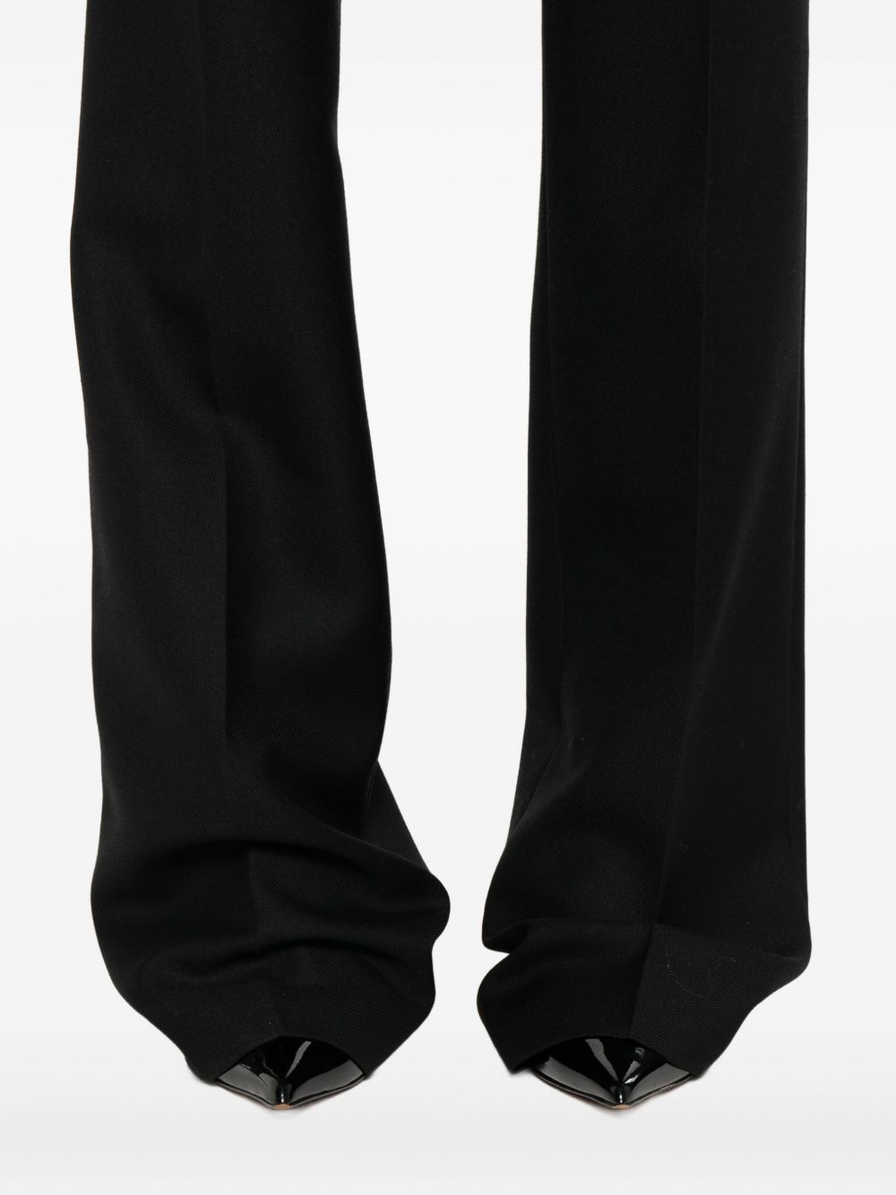 pressed-crease tailored trousers - 5