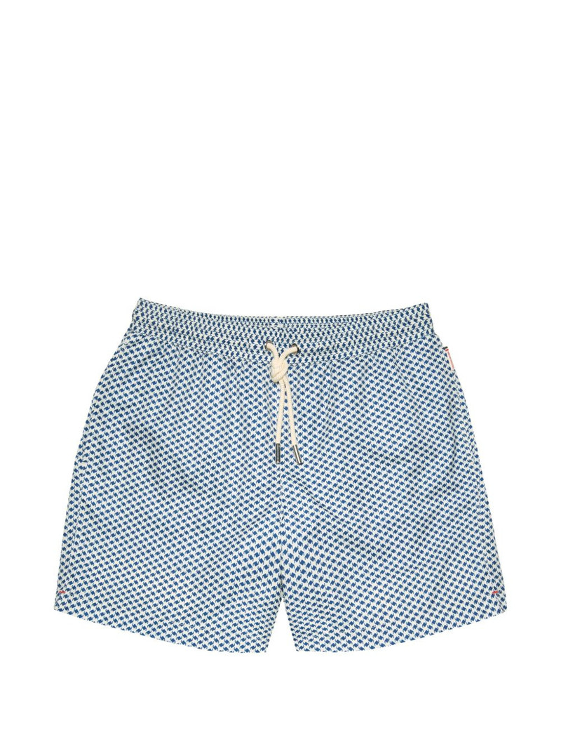 Boxer printed swim shorts 1