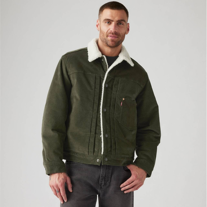 Levi's TYPE 1 SHERPA TRUCKER outlook