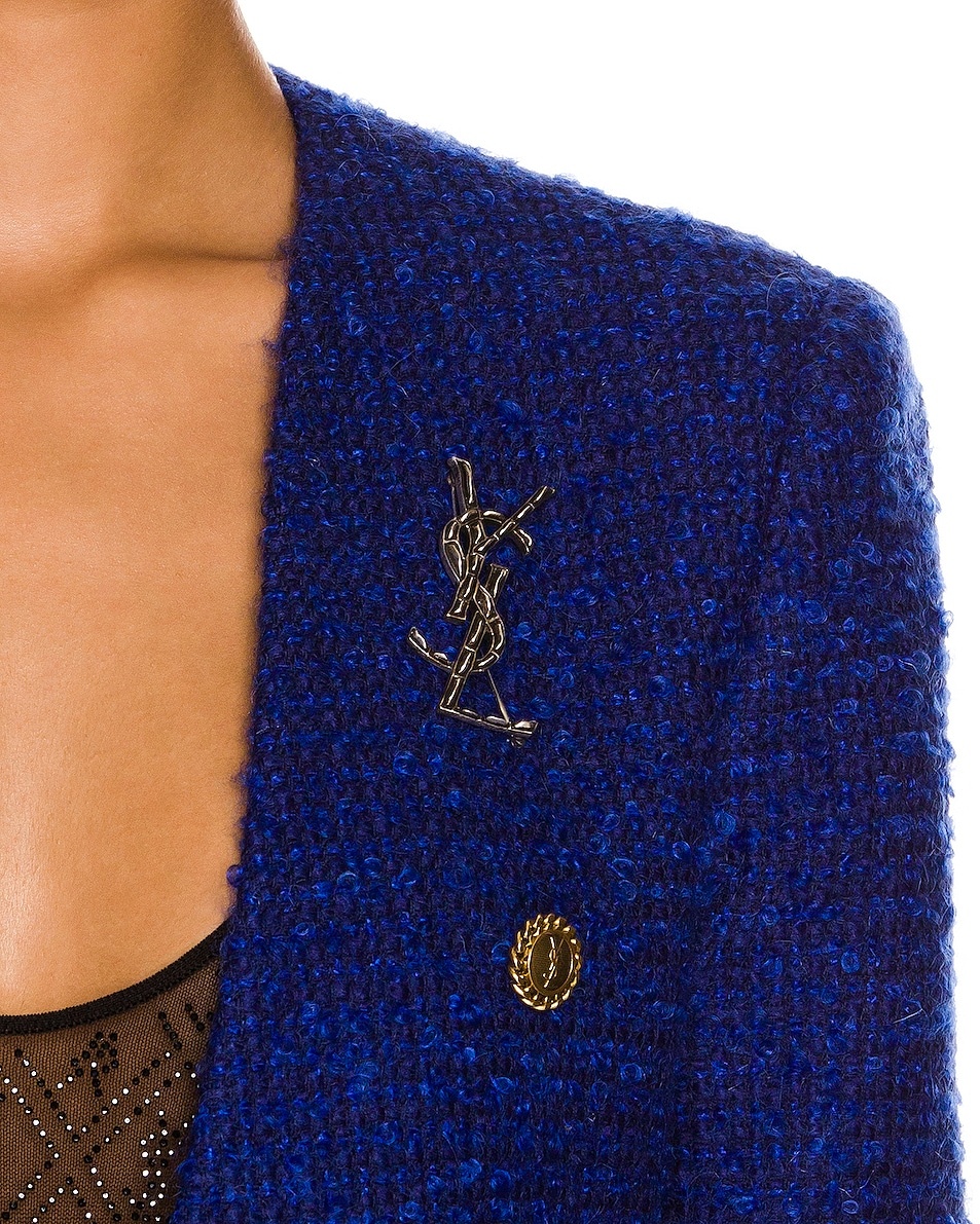 Opyum Textured Croco Brooch - 2