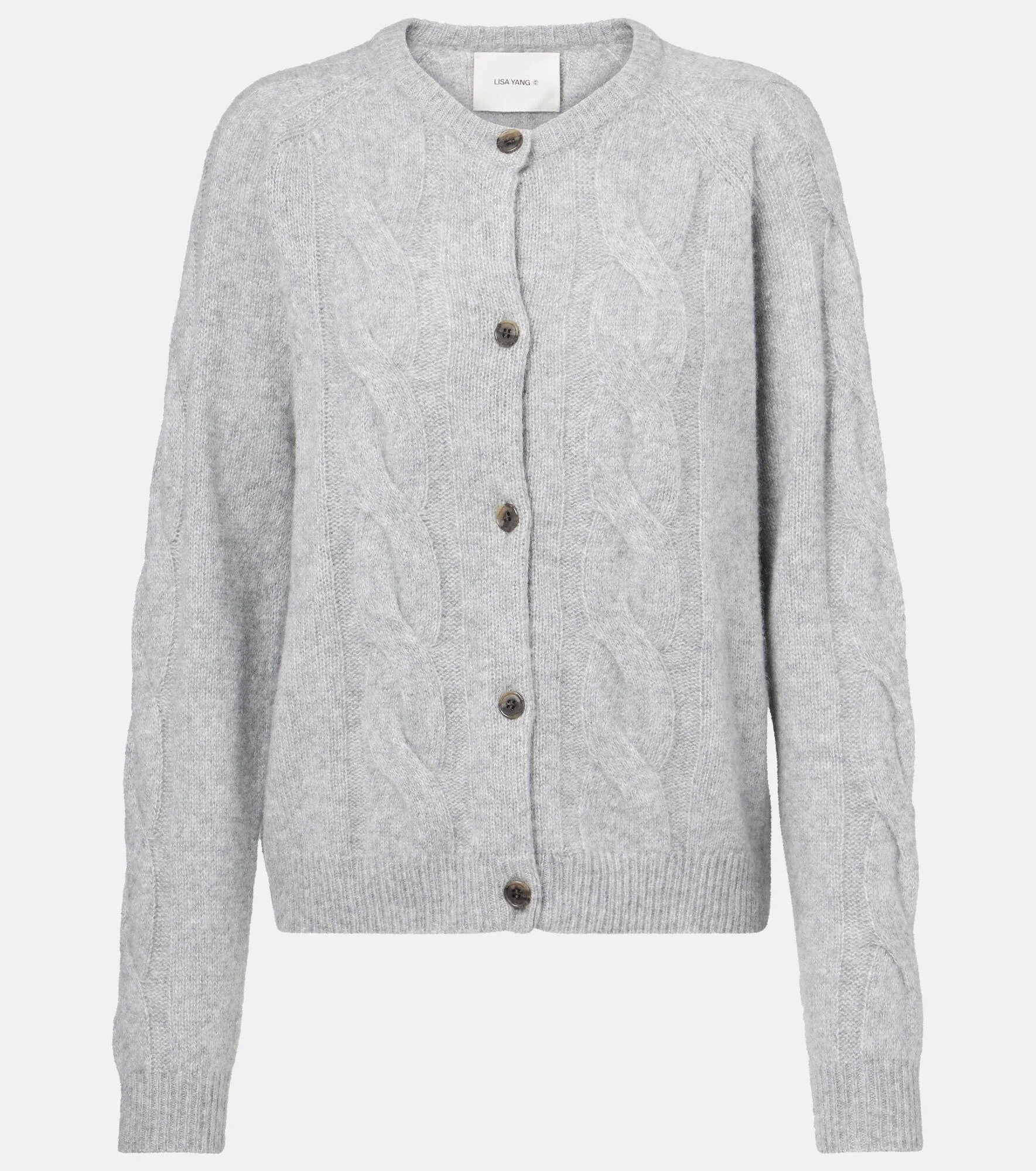 Gwyneth cable-knit cardigan - 1